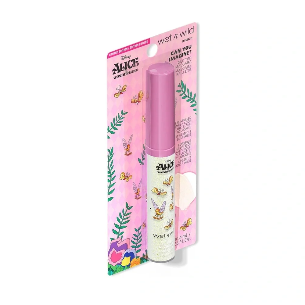 NWT Alice in Wonderland x Wet n Wild Can You Imagine? Glitter Mascara